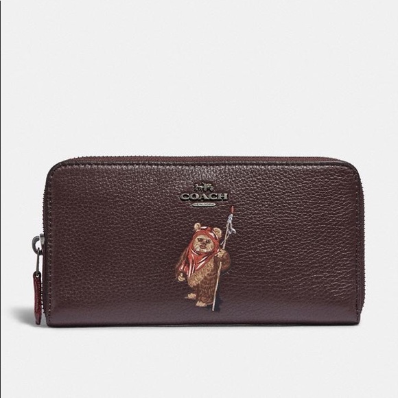 Coach Handbags - NEW Star Wars X Coach Accordion Wallet With Ewok
